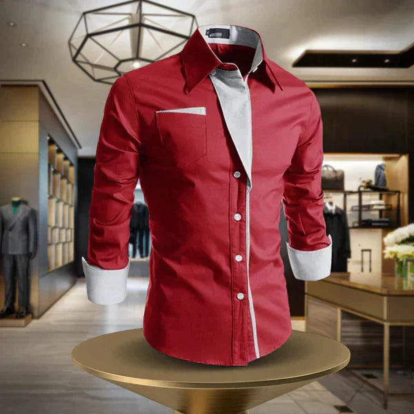 Elégante chemise en coton pour homme