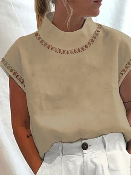 Marieky - Blouse vintage décontractée pour femme
