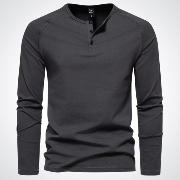 Pull classique à manches longues pour hommes