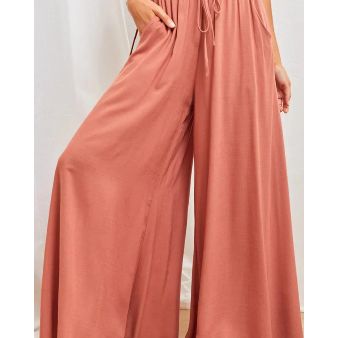 Pantalon ample pour femme - Été - Confortable