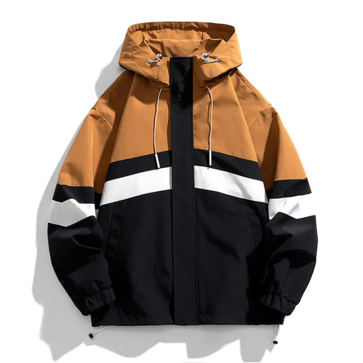 Egon - Veste d'extérieur imperméable à capuche pour homme