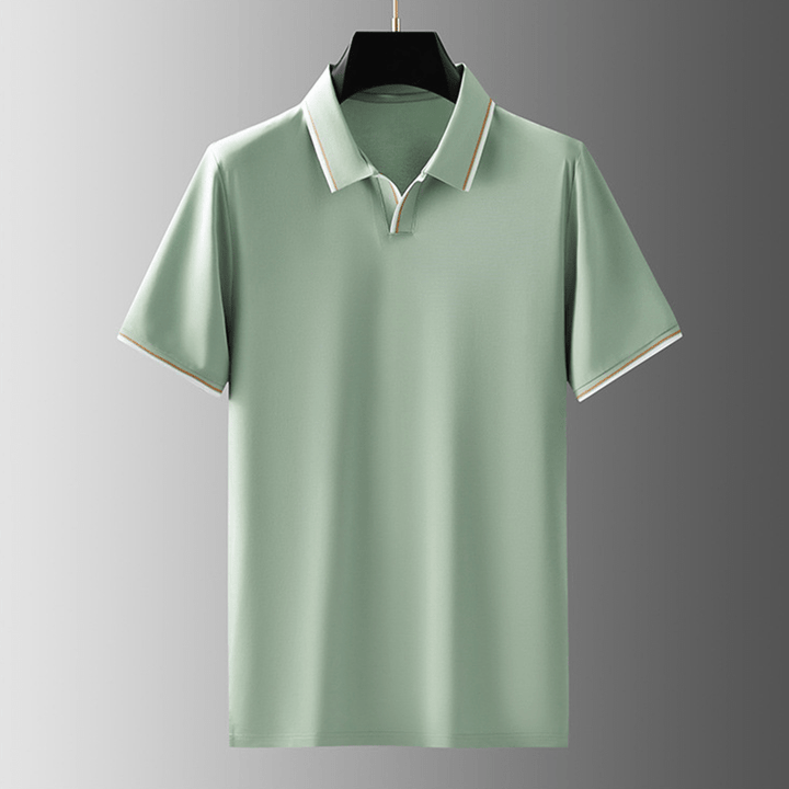 Polo en soie de haute qualité pour hommes