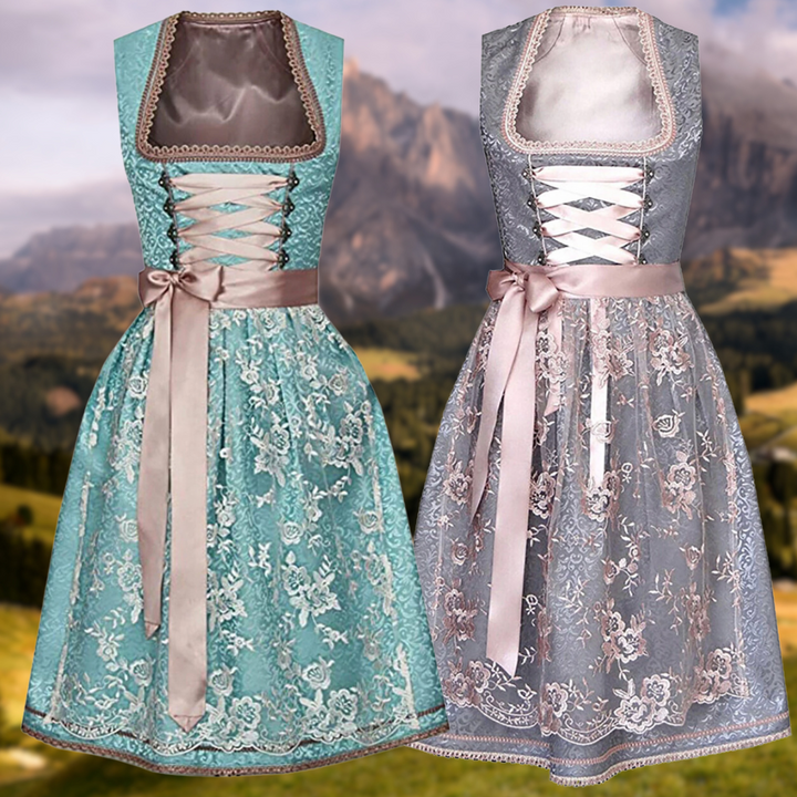Trachtig Sonja - Costume traditionnel unique pour femmes avec tablier et blouse