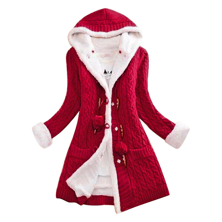 Amanda - manteau doublé sherpa avec capuche