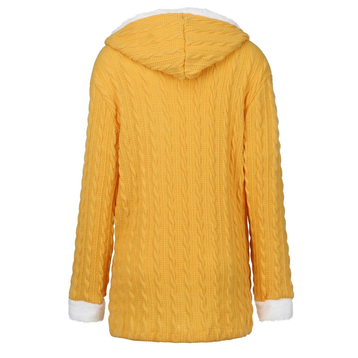 Amanda - manteau doublé sherpa avec capuche