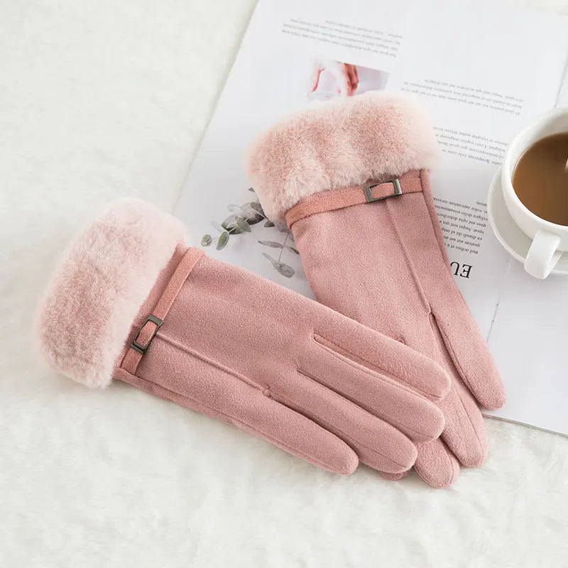 Gants d'hiver chauds pour femmes