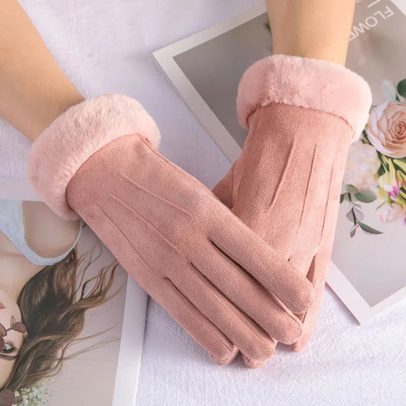 Gants d'hiver chauds pour femmes