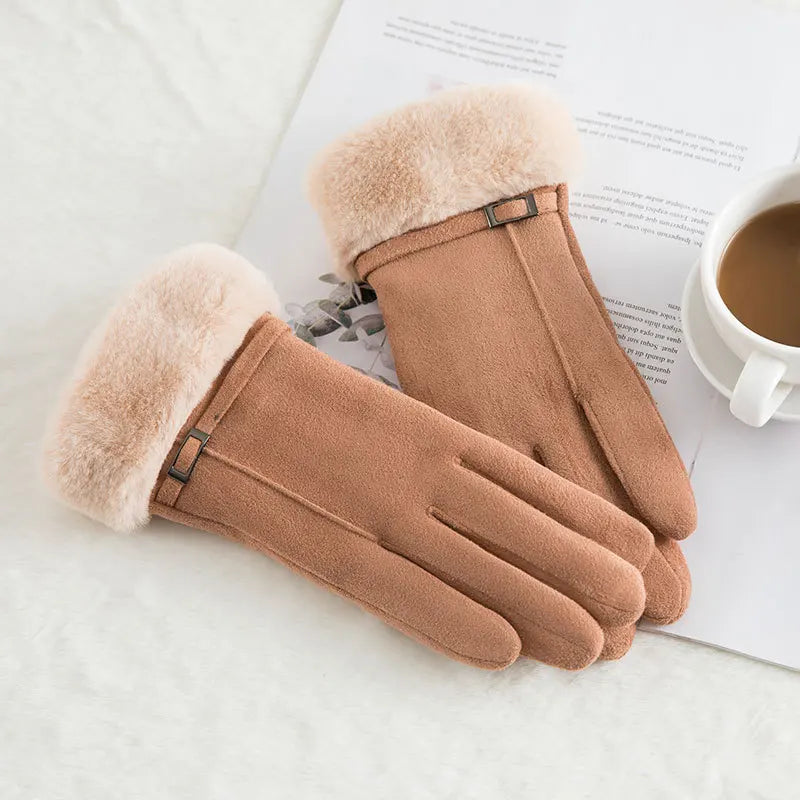 Gants d'hiver chauds pour femmes