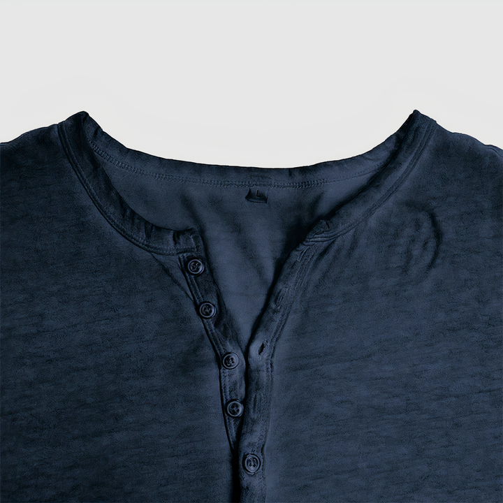 ZENO - Chemise Henley Classique