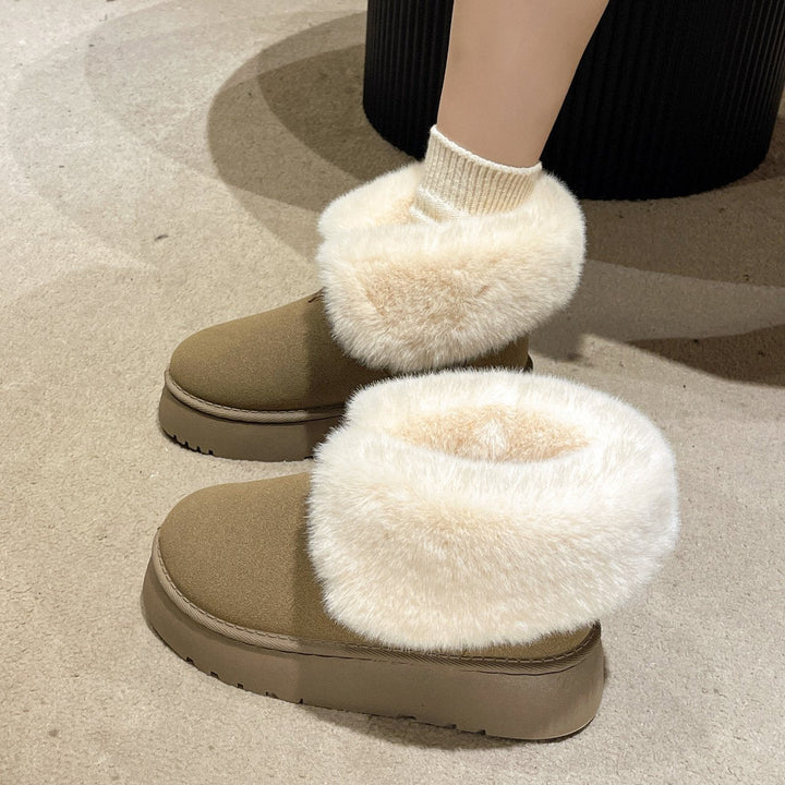 Bottes d'hiver pour femmes avec doublure en peluche - Nina