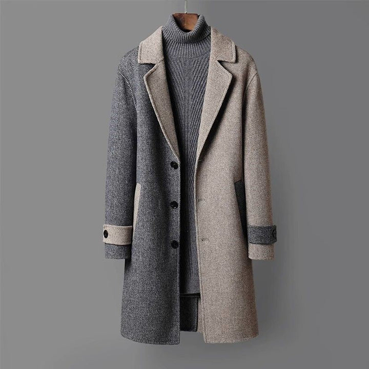 Manteau en laine pour homme, coupe moyenne - Diogo