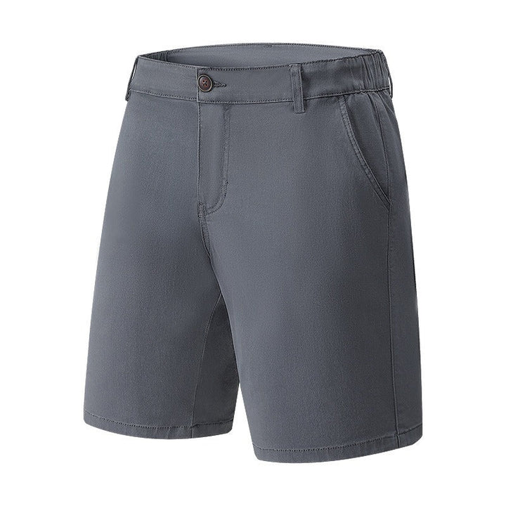 Short droit décontracté en tissu extensible pour hommes - Andrés