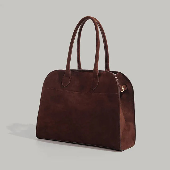 Sac à bandoulière rétro en daim pour femmes - Emilia