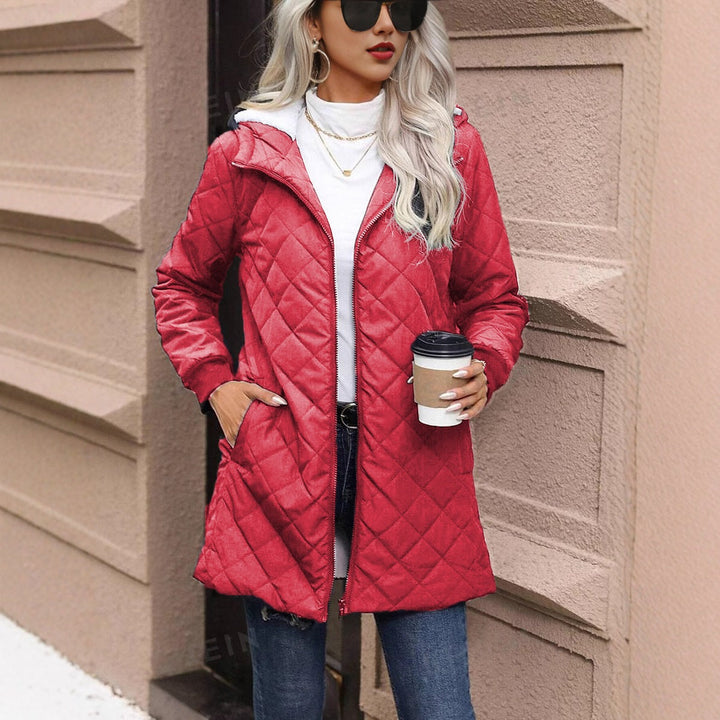 Manteau matelassé léger à capuche pour femme - Seriane