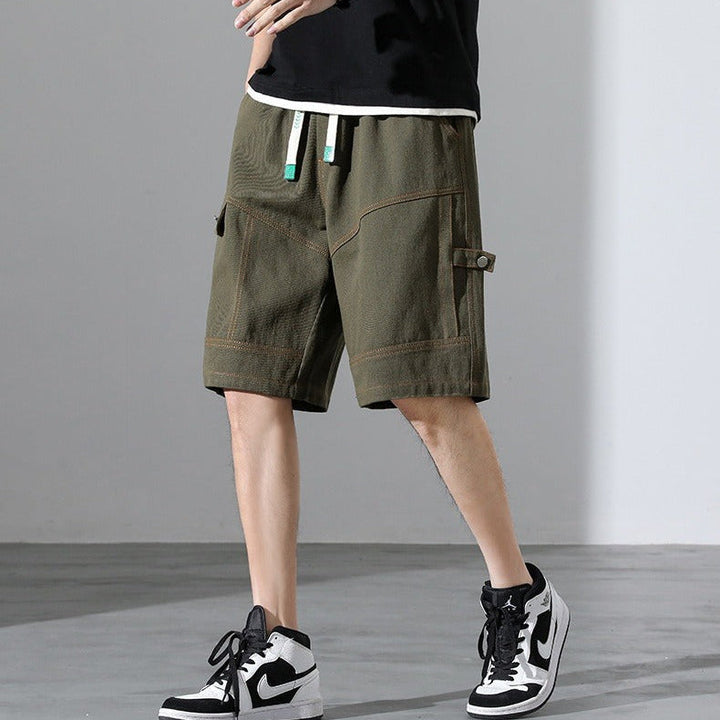 Short homme style urbain coutures contrastées - Mateo