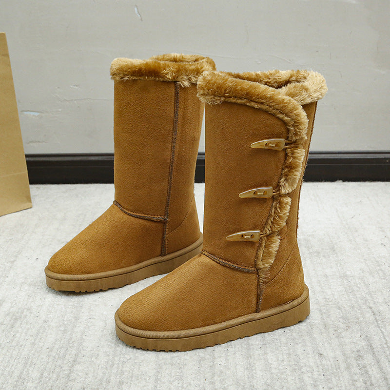 Bottes d'hiver hautes pour femmes avec doublure - Jammy