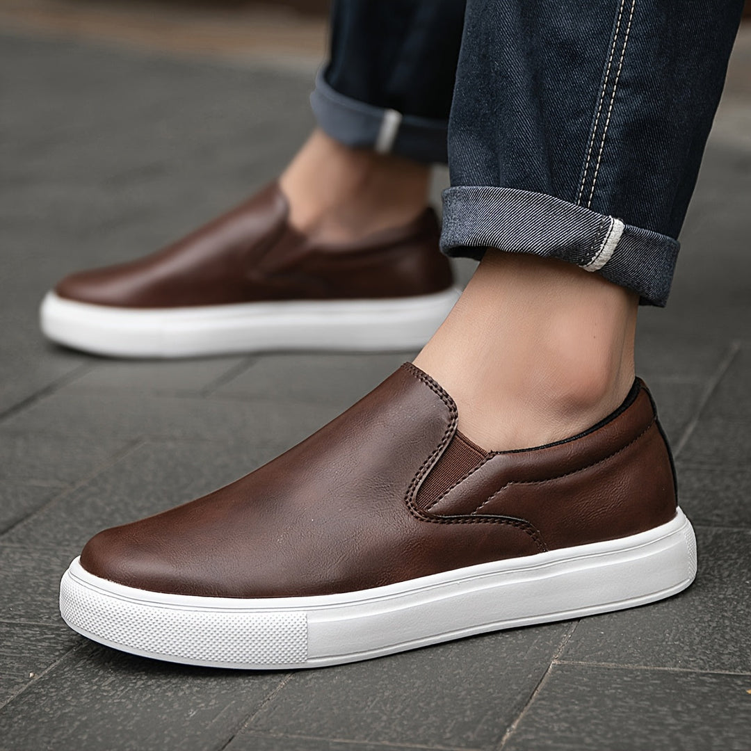 Chaussure à enfiler en cuir - Hamilton