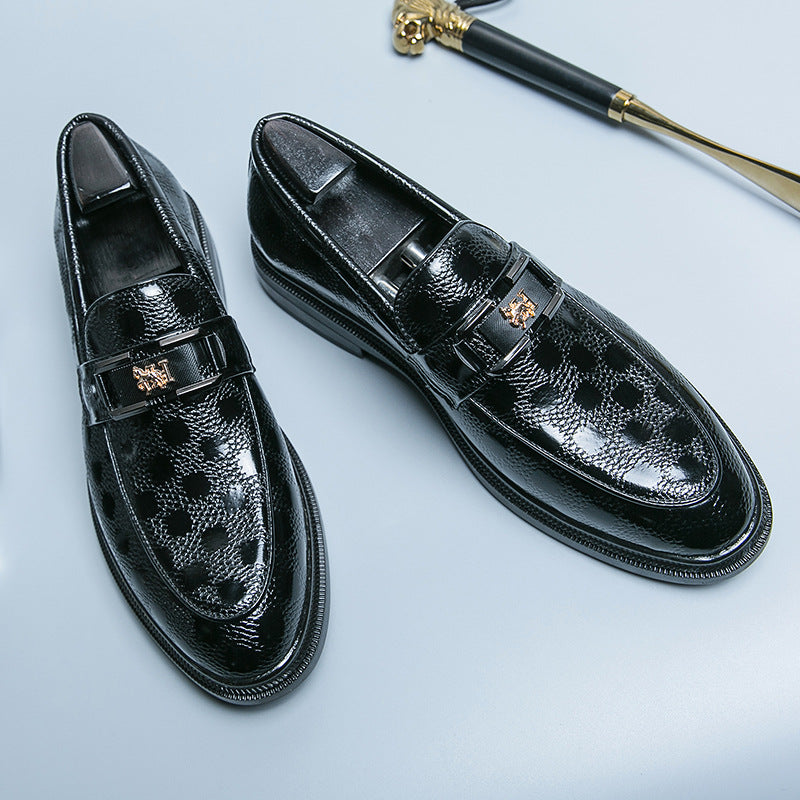 Chaussures formelles décontractées en cuir pour hommes - Koryn