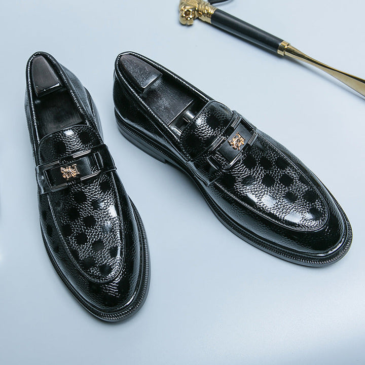 Chaussures formelles décontractées en cuir pour hommes - Koryn