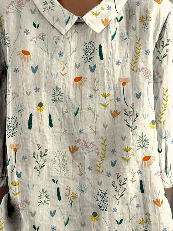 Blouse Raelyn Wildflower - L'essence de l'été dans les tons pastels