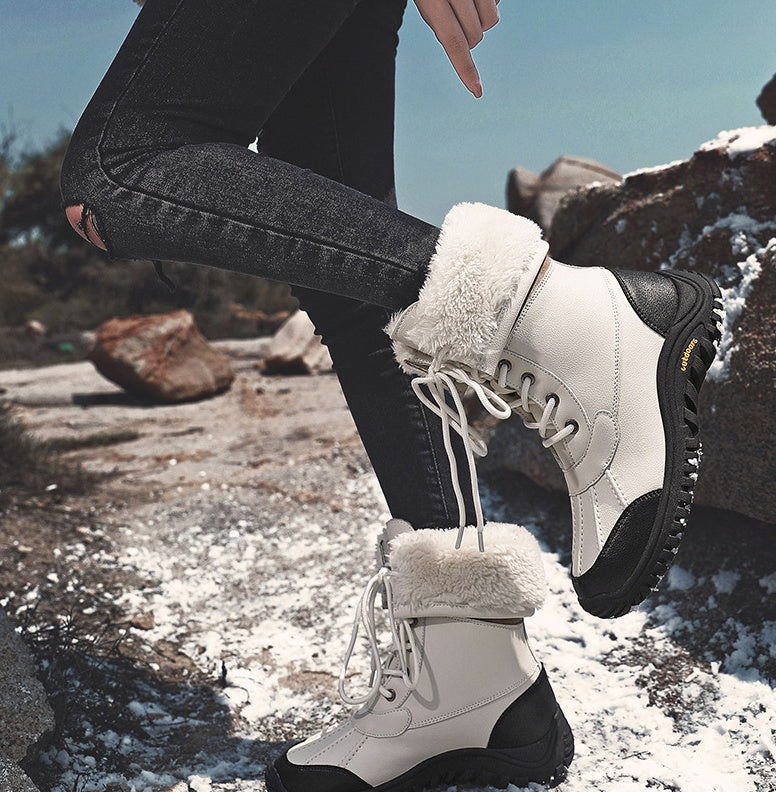 Jessi - Bottes Chaudes Imperméables en Polaire