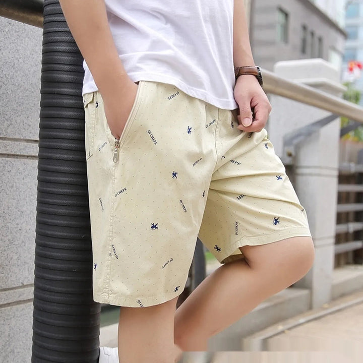 Short homme en coton imprimé style décontracté - Ivan