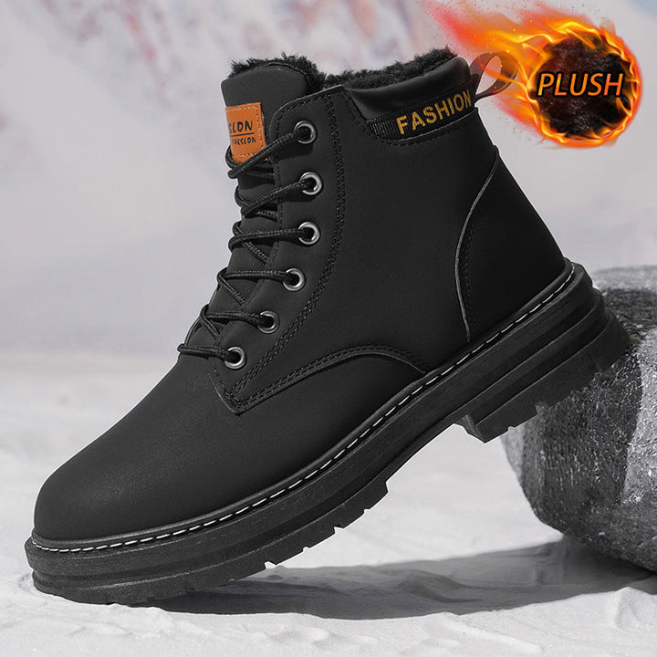 Bottines décontractées vintage pour hommes - Karsen