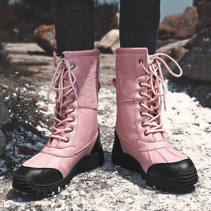 Jessi - Bottes Chaudes Imperméables en Polaire