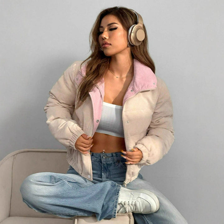 Veste effet matelassé pour femme - Ilara