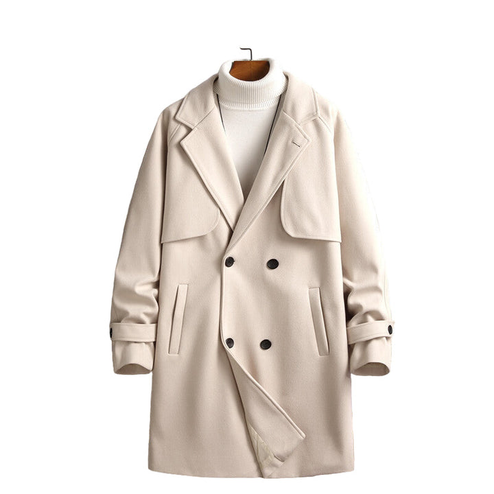 Manteau long en laine pour homme - Armand