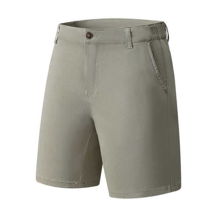 Short droit décontracté en tissu extensible pour hommes - Andrés