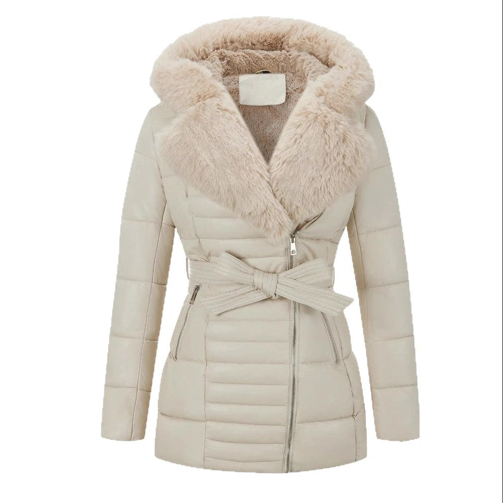 Veste matelassée enveloppante pour femme - Eliande