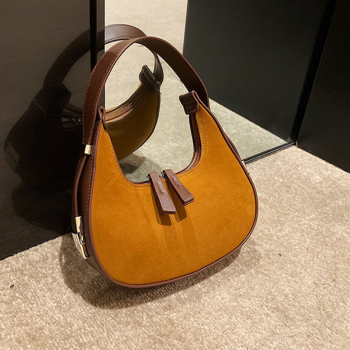 Sac à bandoulière mat de style français - Solenne