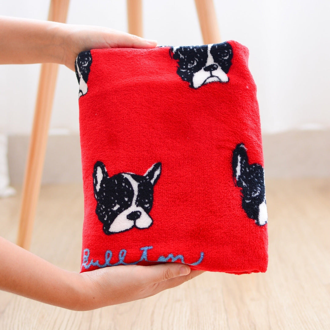 Couverture en polaire pour animaux de compagnie