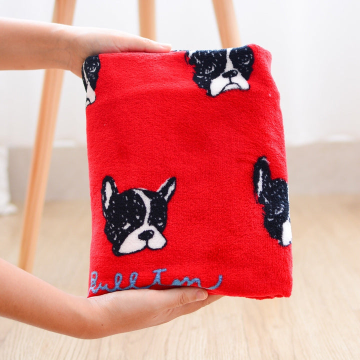 Couverture en polaire pour animaux de compagnie