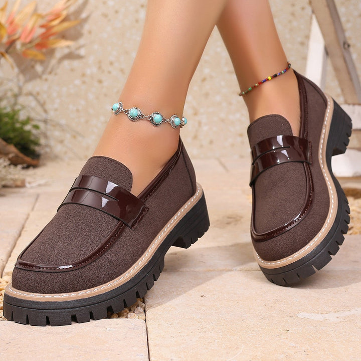 Mocassins femme semelle épaisse - Selene