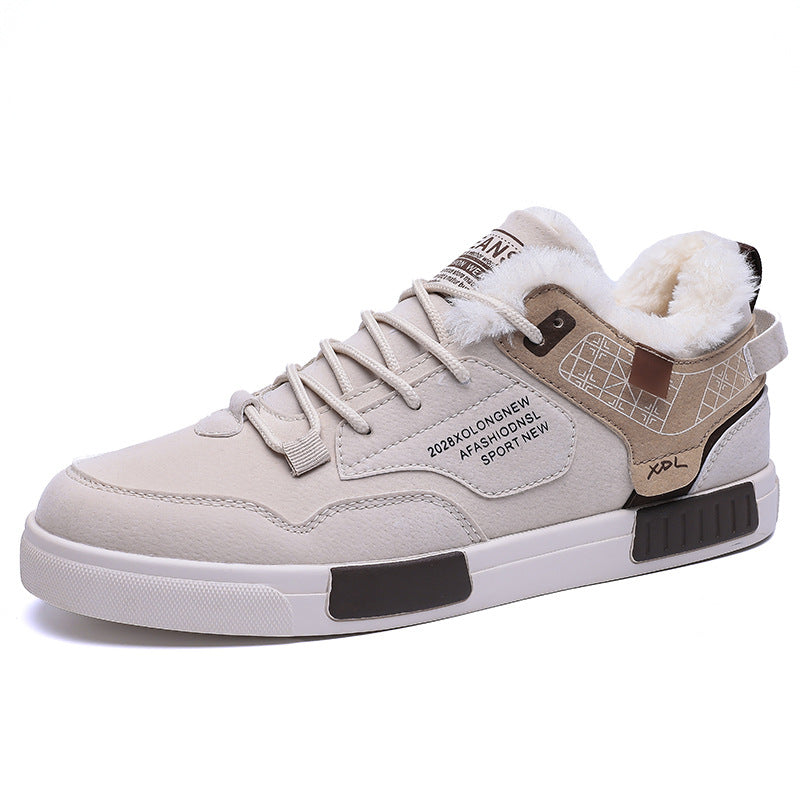 Chaussures de sport tissées pour hommes avec doublure en polaire - Eirikr