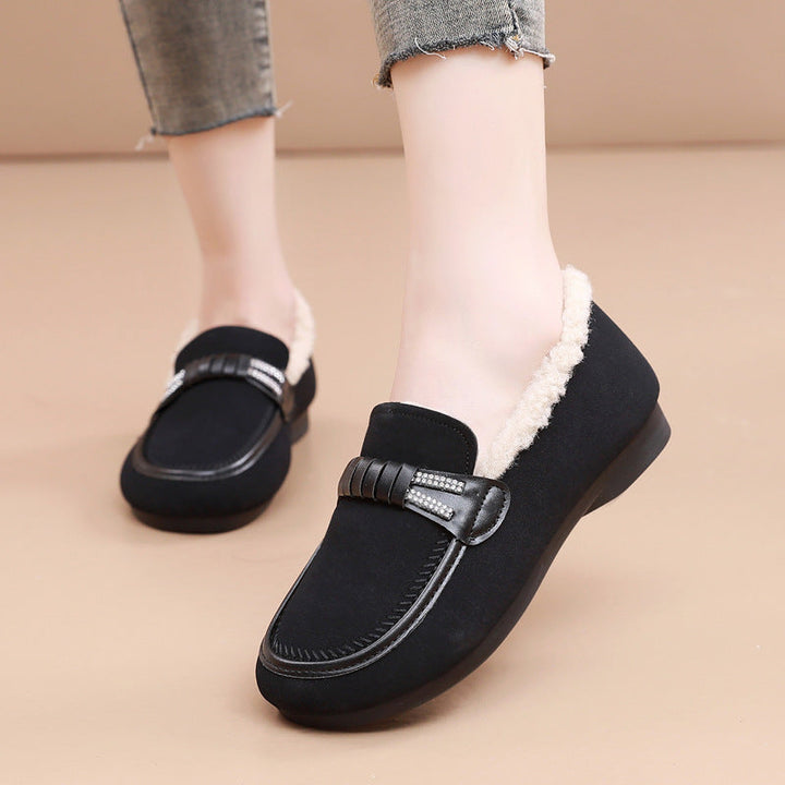 Mocassins pour femmes avec doublure chaude pour l'automne - Mirie