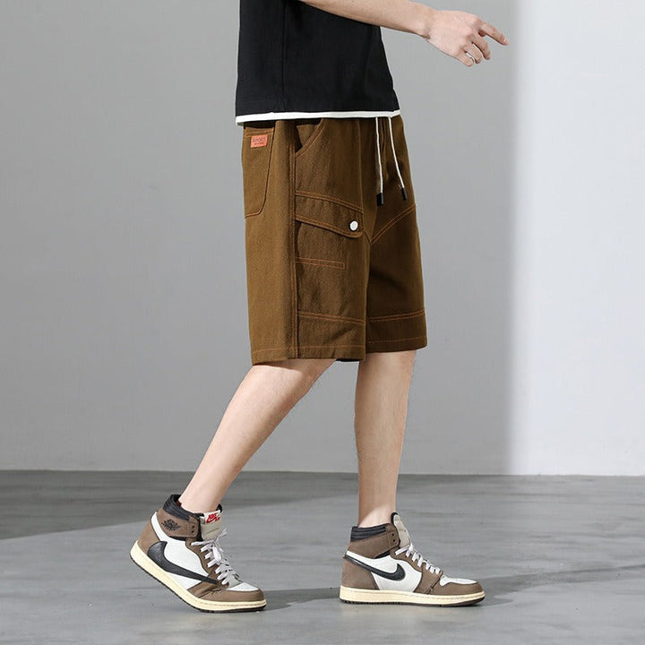 Short homme style urbain coutures contrastées - Mateo