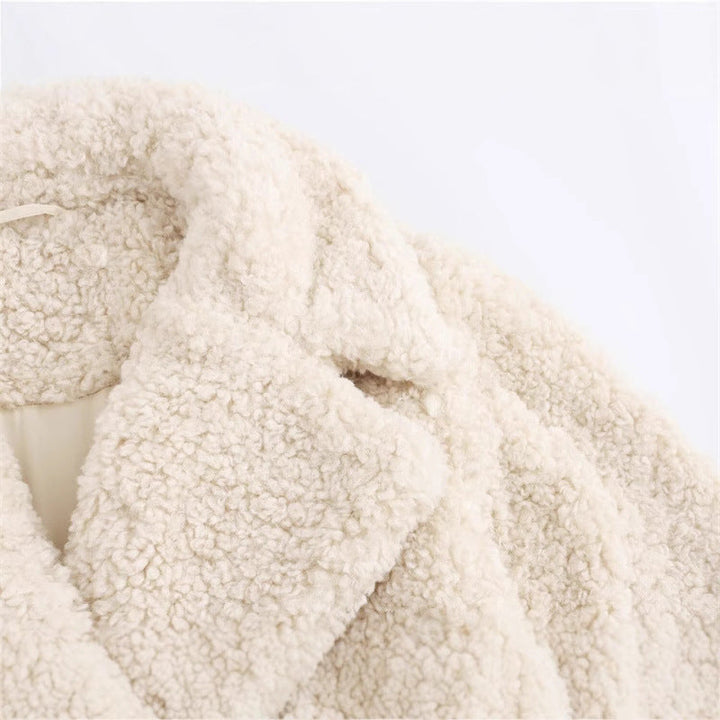 Manteau teddy pour femme - Arwena