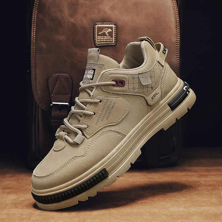 Bottines en tissu pour hommes structure technique - Haldorik