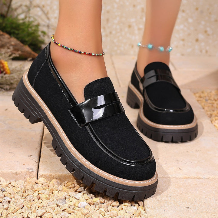 Mocassins femme semelle épaisse - Selene