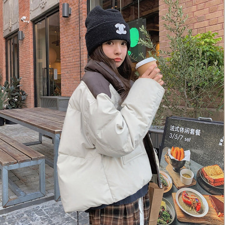 Veste effet cuir matelassé femme - Édrine