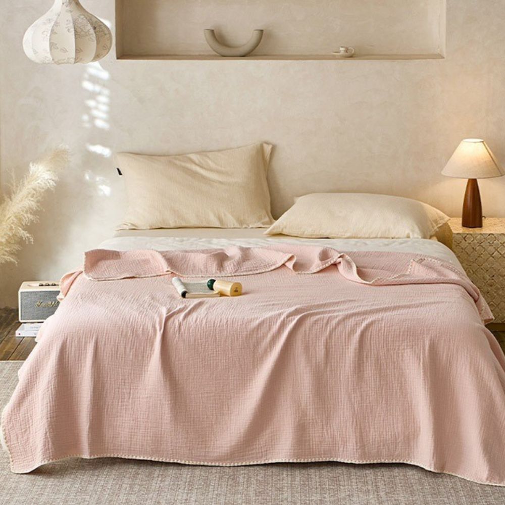 Couverture en mousseline de coton