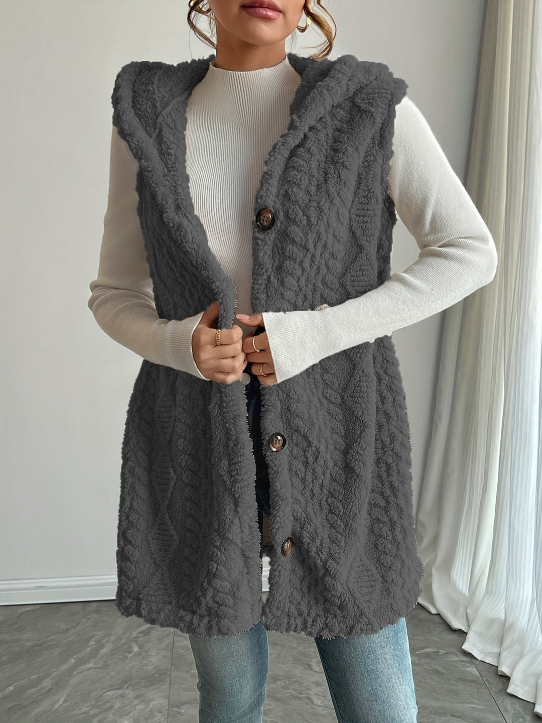 Gilet à capuche pour femme - Aria