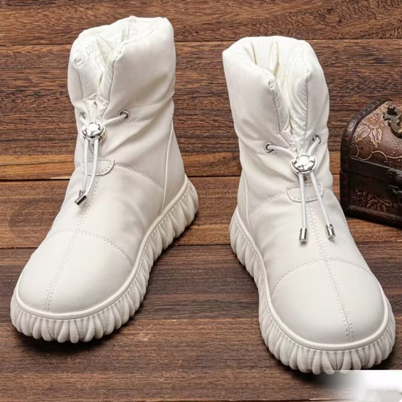 Bottines rembourrées et imperméables à lacets pour femmes - Ivonne