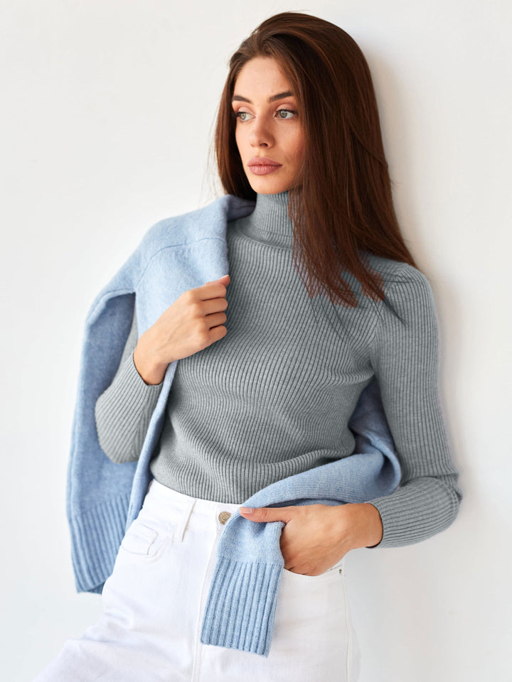 Pull à col roulé pour femme - Itzel