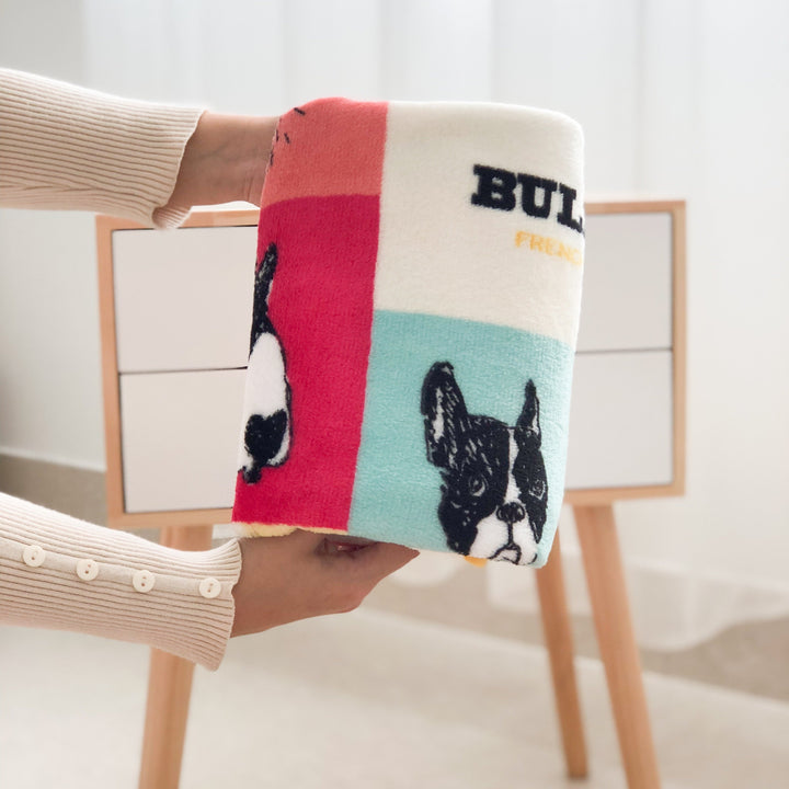 Couverture en polaire pour animaux de compagnie