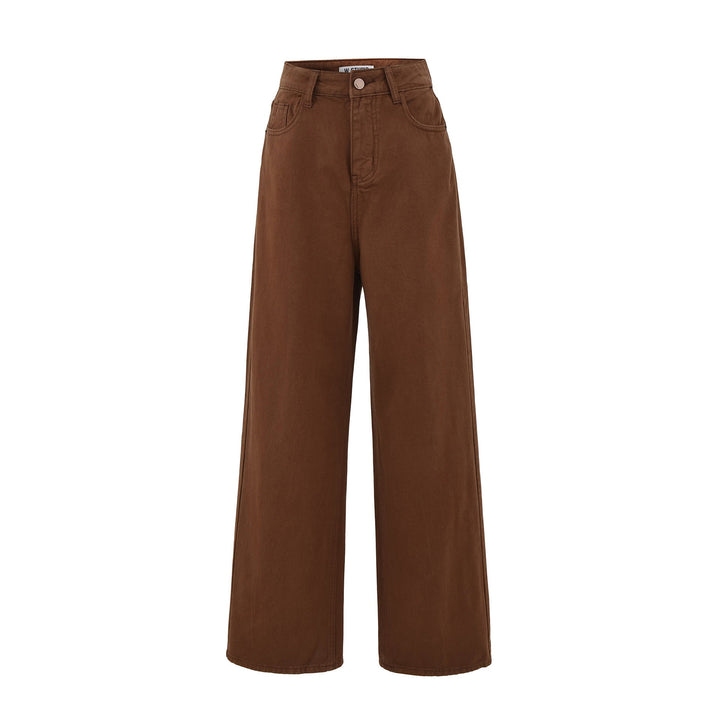 Pantalon large à taille haute pour femmes - Savrelle