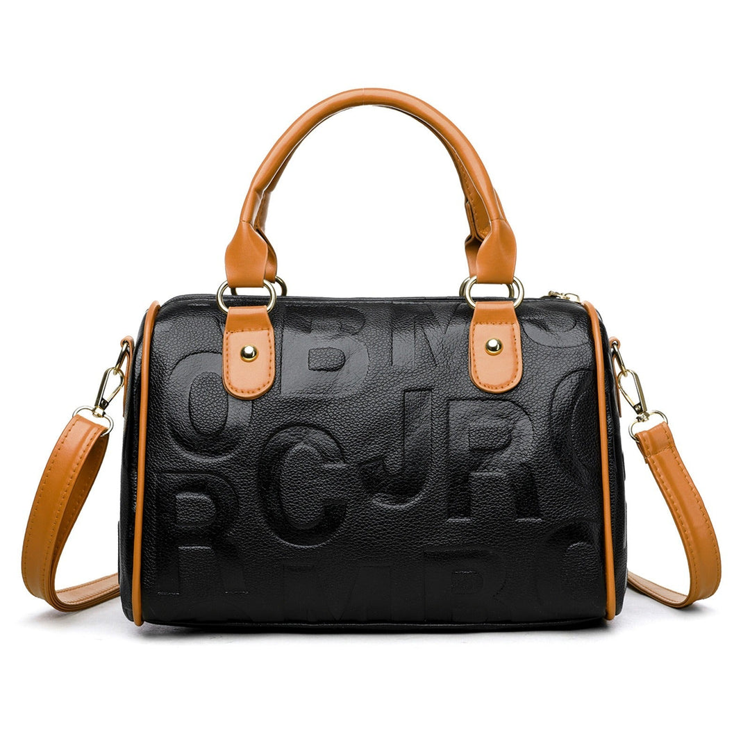 Sac à main femme en cuir synthétique gaufré - Yanelis